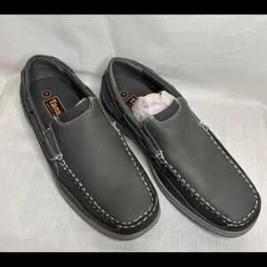 Black Men's Slip-On Loafers